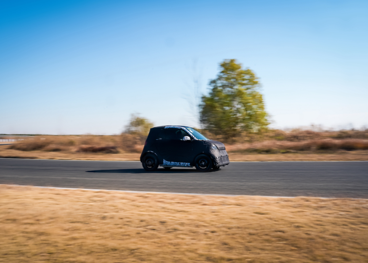 smart #2 startet Testphase auf innovativer Elektroplattform