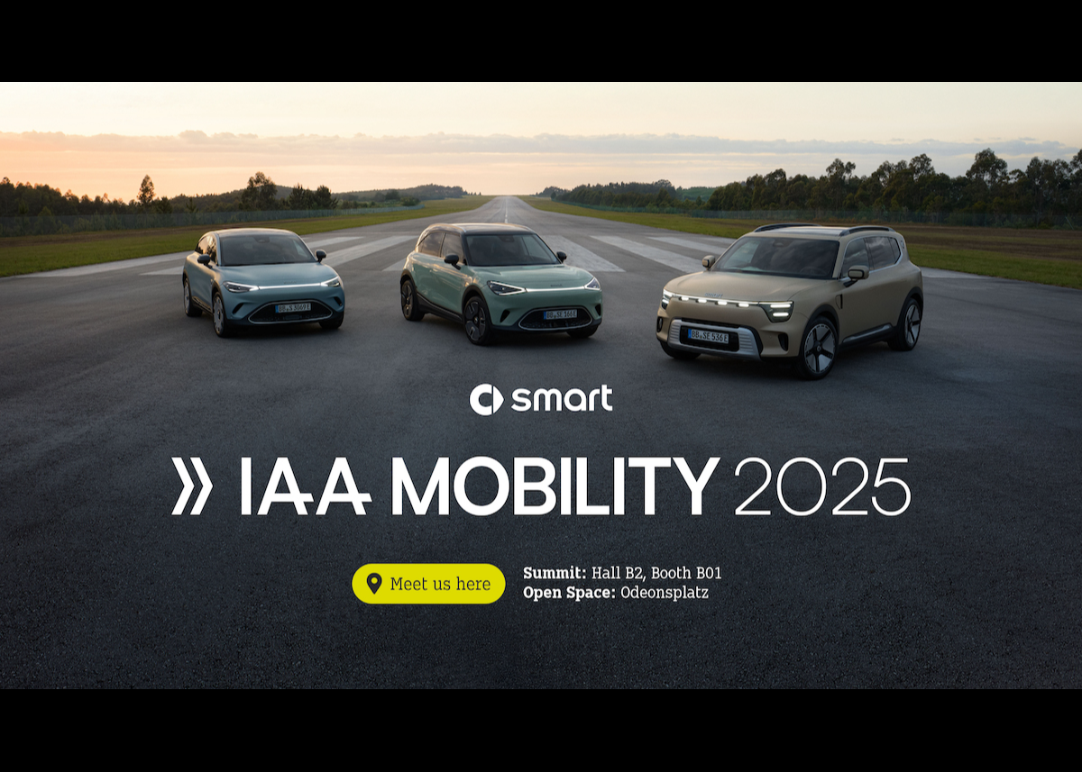 smart bestätigt smart #2 und präsentiert Keith Haring Edition auf IAA Mobility 2025