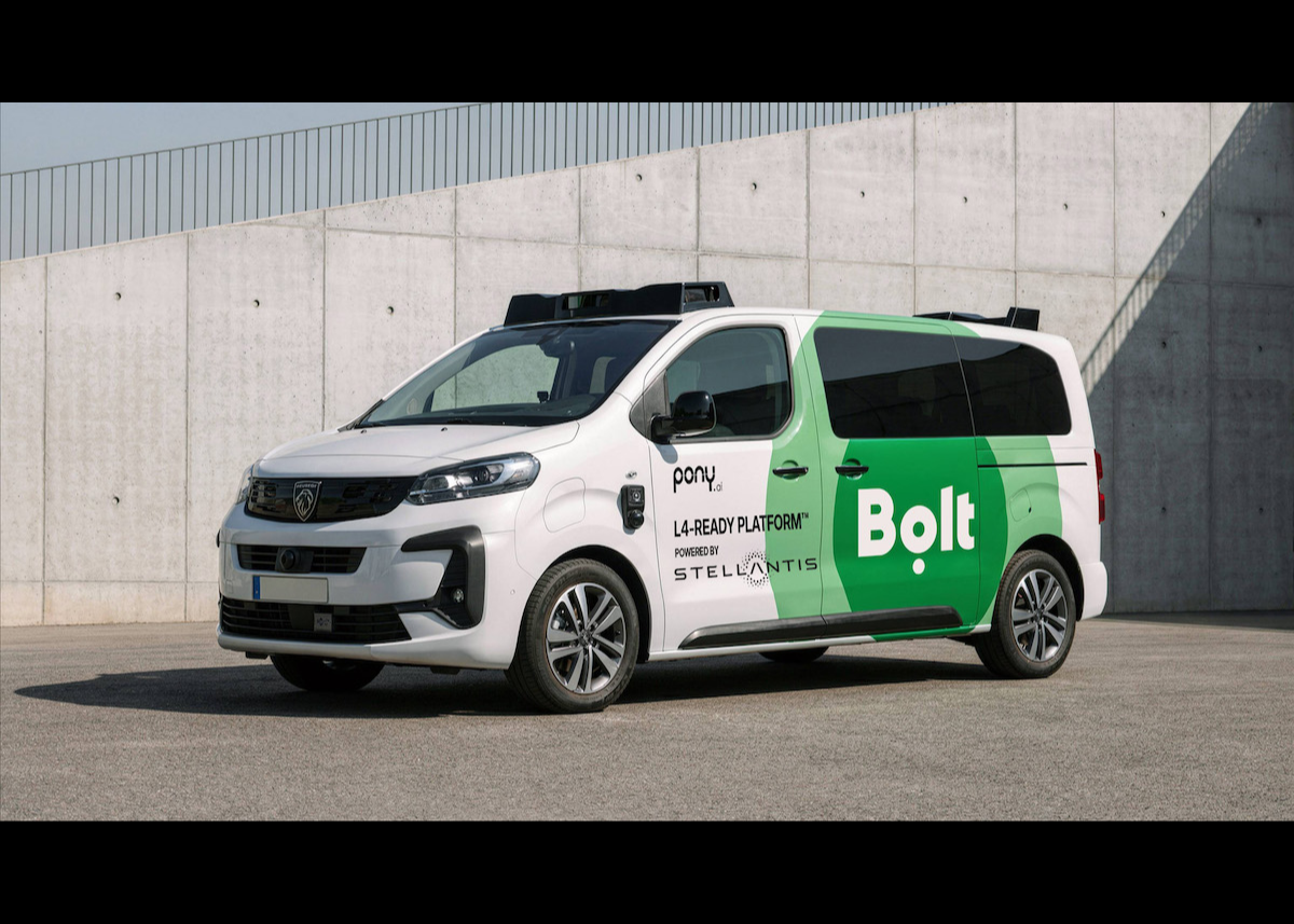 Bolt, Pony.ai und Stellantis starten autonomes Mobilitätstestprogramm in Luxemburg