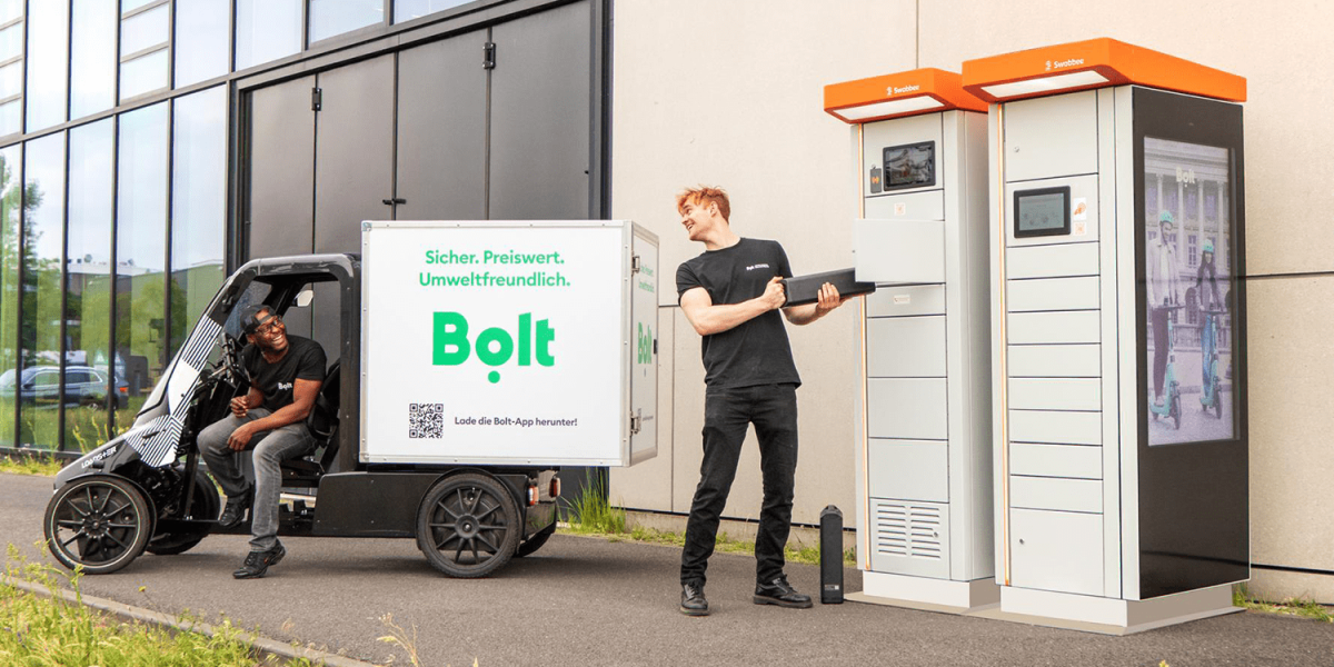Swobbee kooperiert mit Sharing-Anbieter Bolt