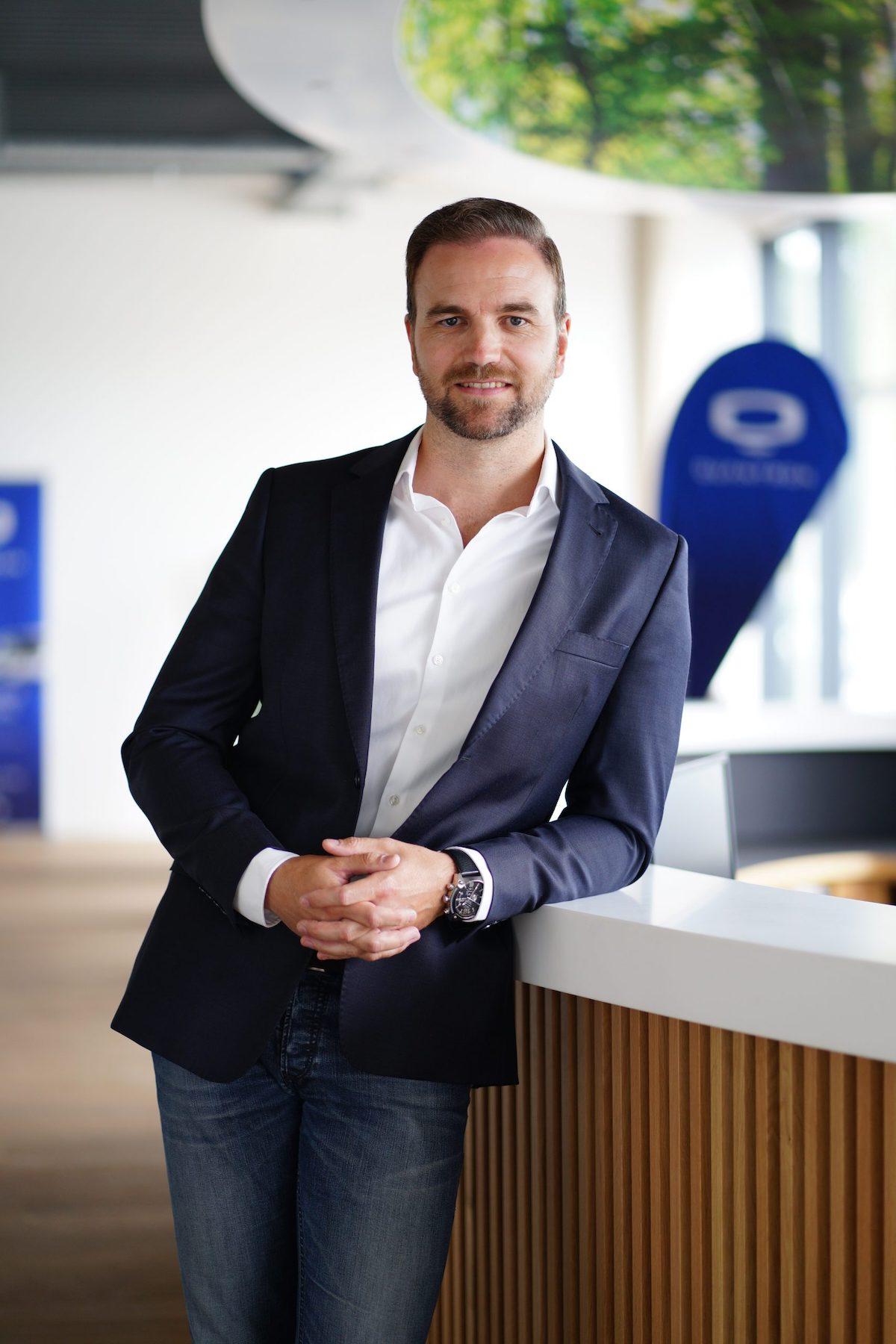 Tobias Steffen leitet Team und Vertriebsstruktur bei QUANTRON