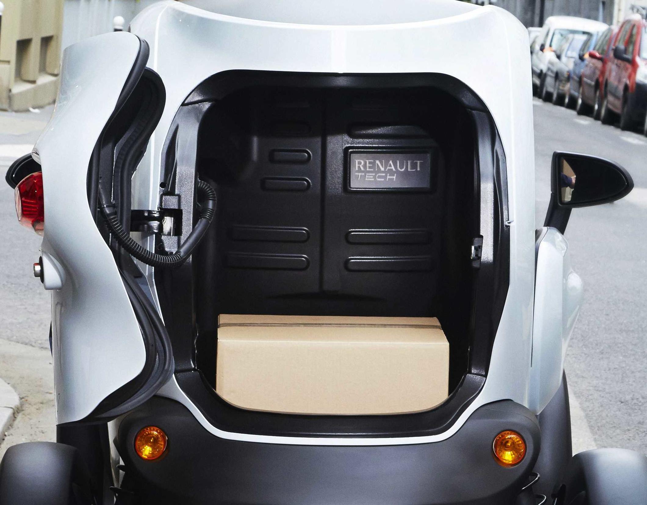 Neuer Renault Twizy Cargo mit Laderaum und Hecktür
