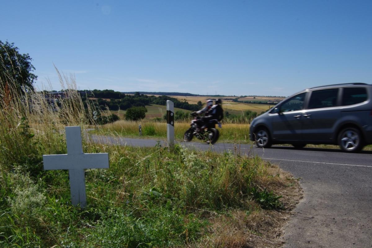 Zahl der Geschädigten durch Verkehrsunfälle gesunken
