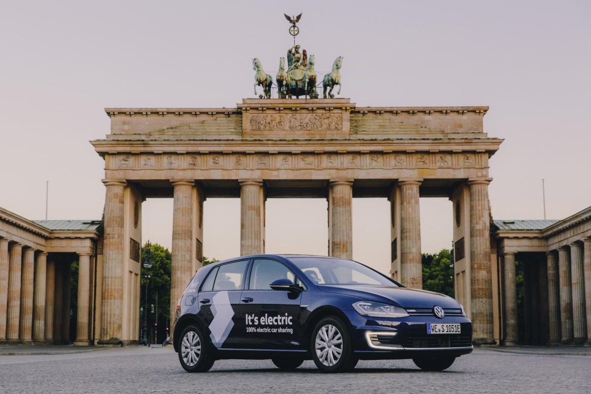 VW-Carsharingsystem WeShare startet in Berlin