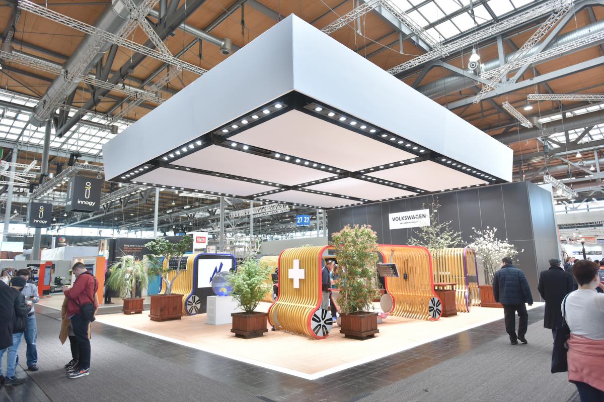 Volkswagen skizziert die Transporter-Zukunft auf der Hannover Messe