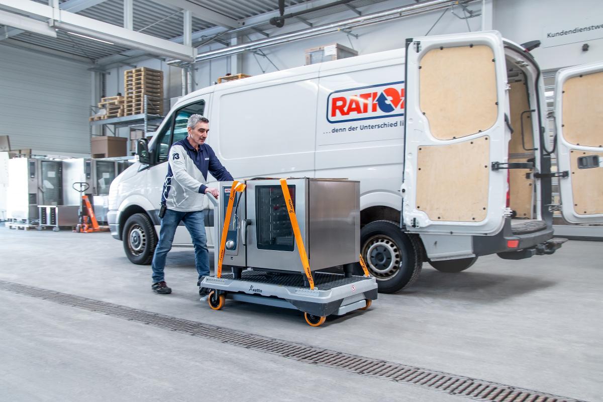 Rückenschonend verladen und transportieren mit der Ladehilfe xetto®