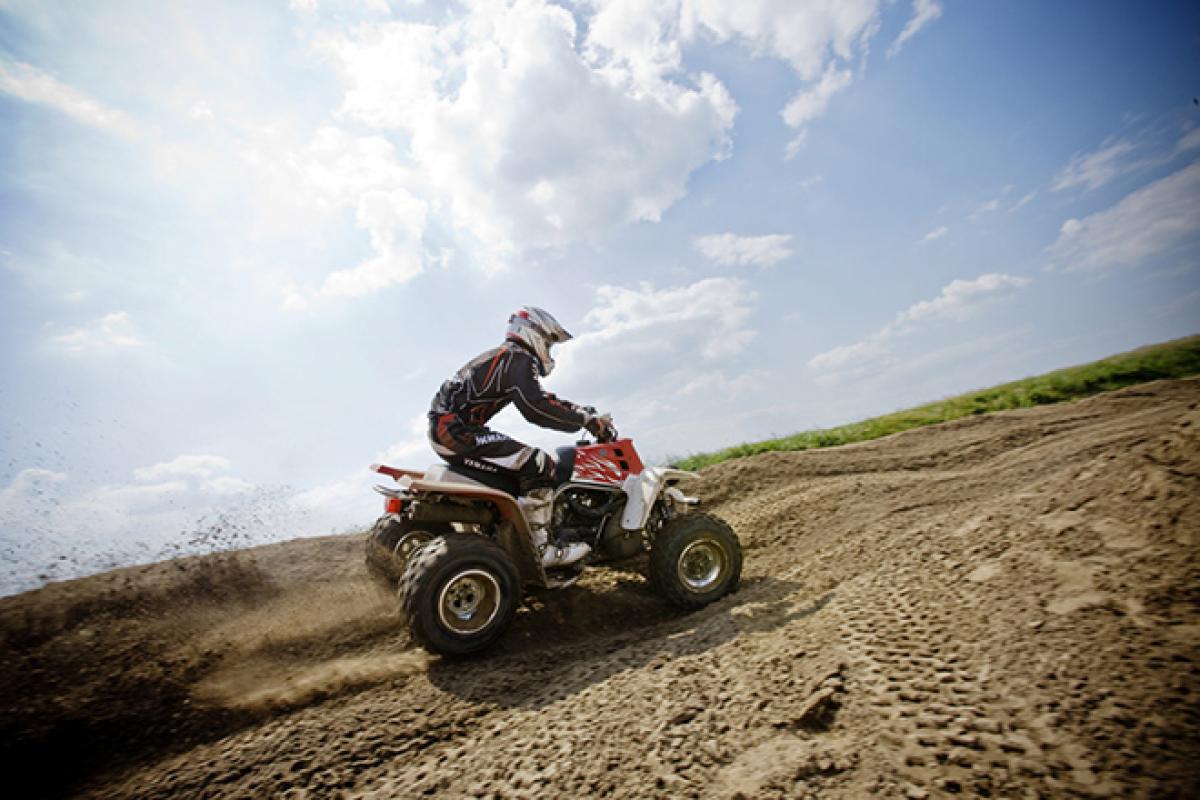Unfall mit dem Quad