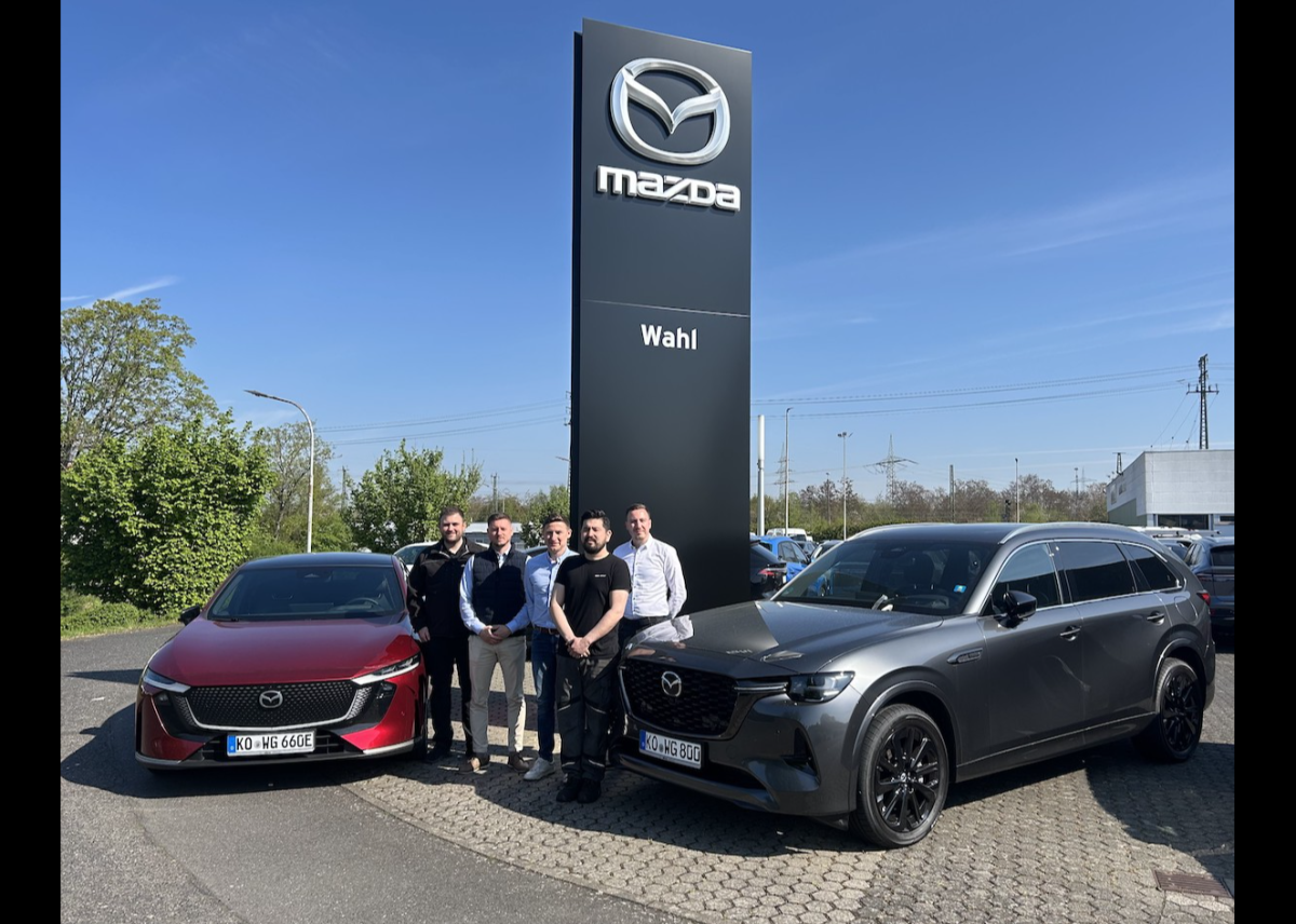 Mazda und Autohausgruppe Wahl bauen Zusammenarbeit aus