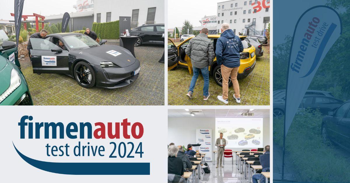firmenauto test drive 2024 - Die Anmeldung ist freigeschaltet!