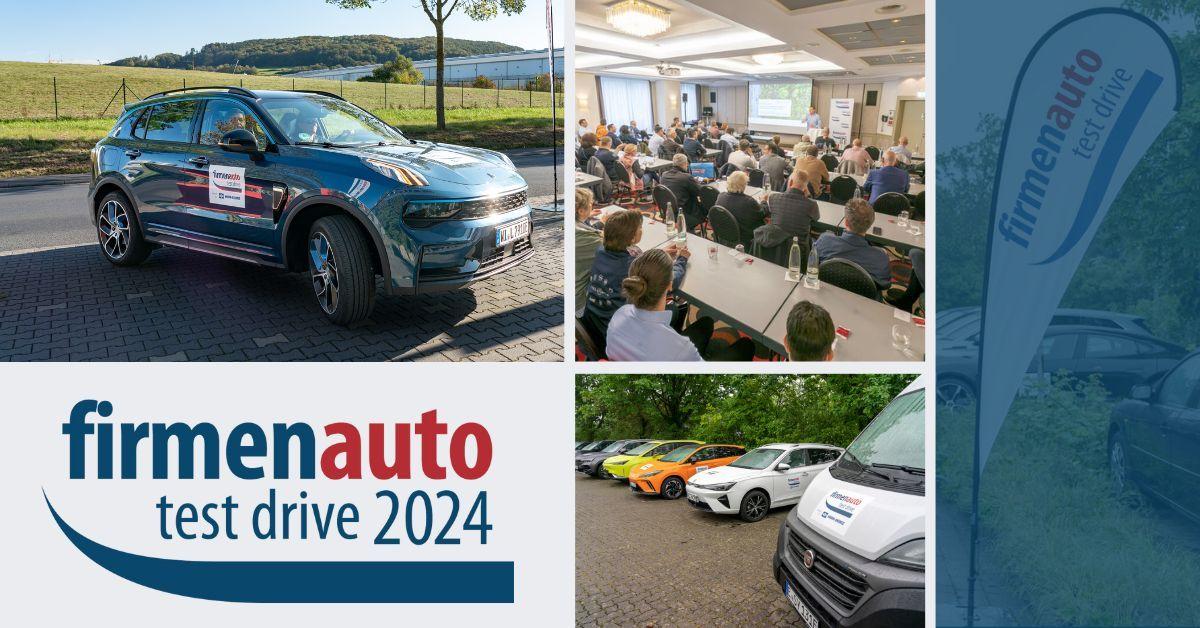 firmenauto test drive 2024 - Die Anmeldung ist freigeschaltet!