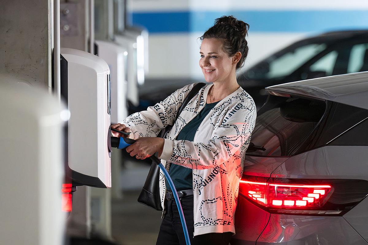Laden und laden lassen mit Charge@Work.