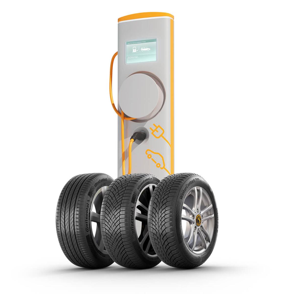 Die richtigen Reifen für Elektrofahrzeuge.  Wir machen Sie fit für die E-Mobilität!