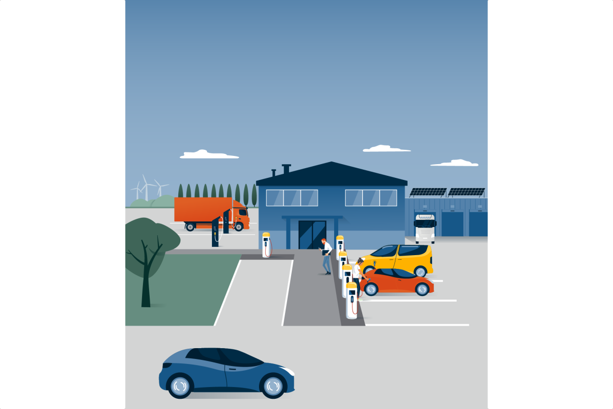 E-Mobilität: Förderung gewerbliches Schnellladen
