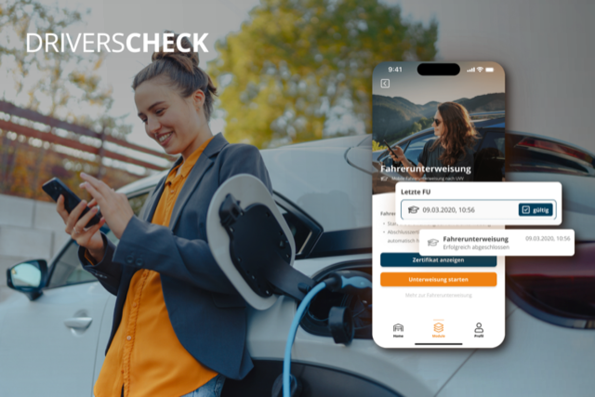 Fahrerunterweisung ganz einfach per App