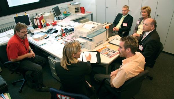 Bodenständige Arbeit