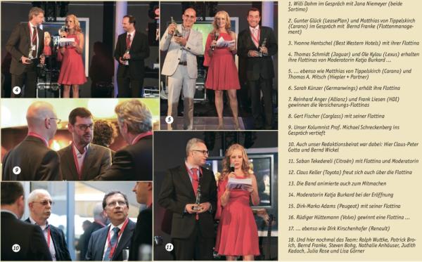 Flottenmanagement ist 10! Party und Award