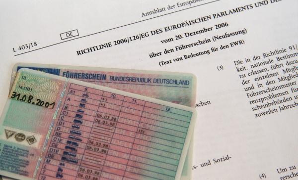 Neue Führerschein-Richtlinie