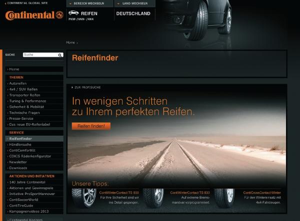 Reifenfinder