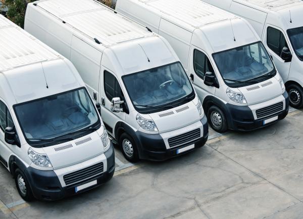 Transporter im Fuhrpark