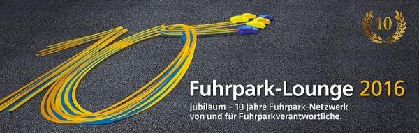 Zehn Jahre Fuhrpark-Lounge 