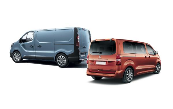 Viel Auswahl beim Transporter