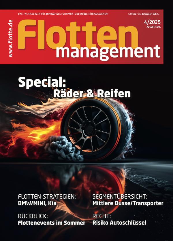 Magazincover Flottenmanagement – Special: Räder & Reifen