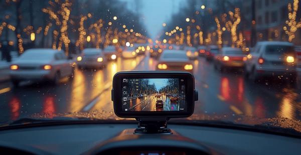 Augenzeugen an der Windschutzscheibe