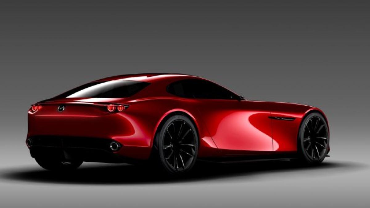 mazda rxvision mit wankelmotor flottede